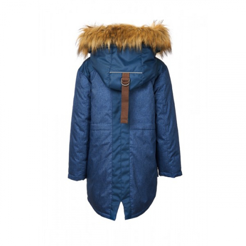 Зимняя куртка для мальчика Габриэль синяя Олдос