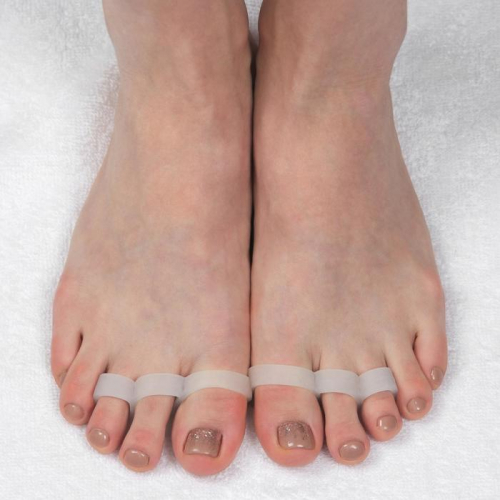 Корректоры для пальцев ног, на 3 пальца, пара, цвет белый