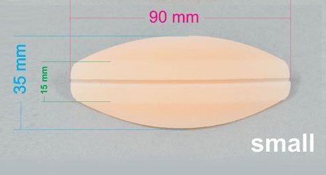Подкладка под бретель BA-04 small Julimex (Un Телесный)