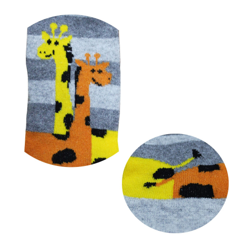 Колготки Даниловская мануфактура Жираф, цвет: серый