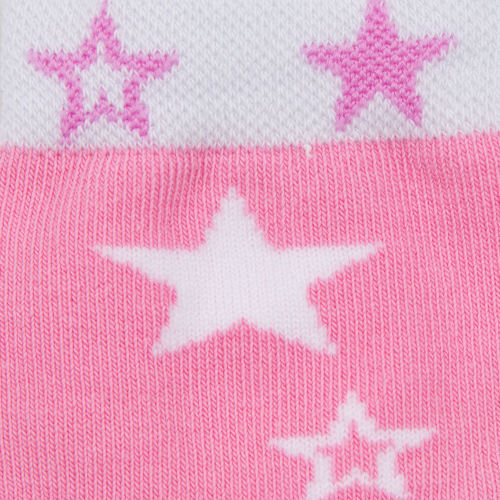 Носки Даниловская мануфактура Звезды, цвет: розовый