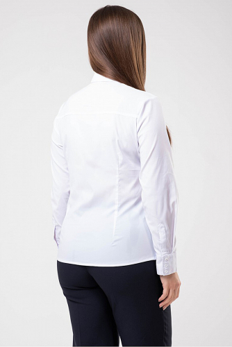 Блуза #208181Белый