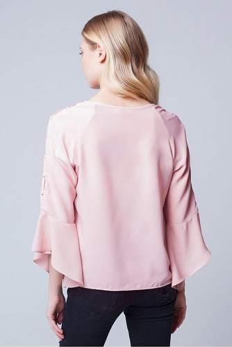 Блуза #209425Розовый