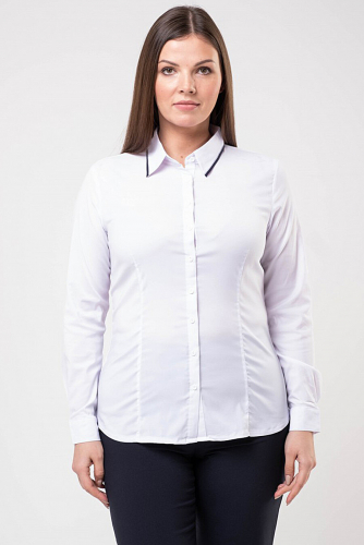 Блуза #208179Белый