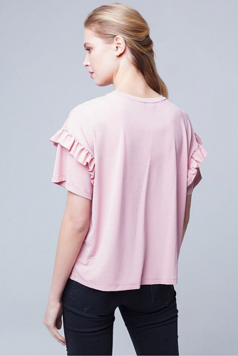 Блуза #209505Розовый