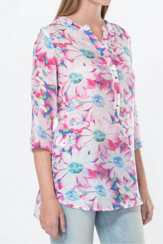 Блуза #209276Розовый