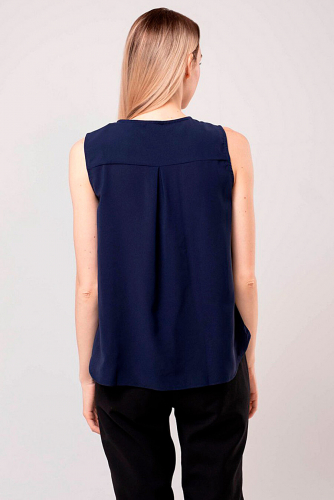 Блуза #209851Темно синий29