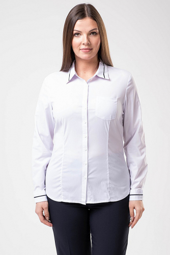 Блуза #208187Белый