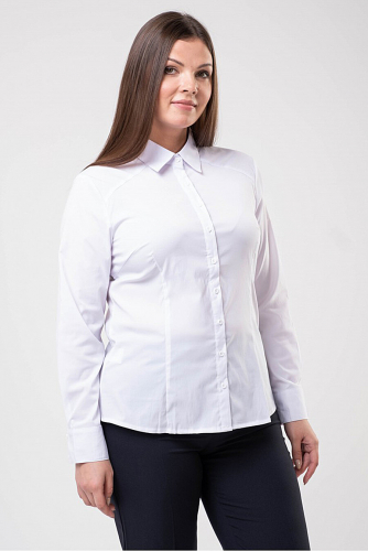 Блуза #208181Белый