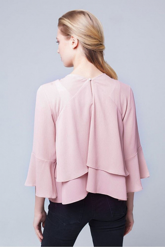 Блуза #209413Розовый