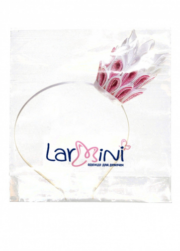 LARMINI Ободок LR-AC-R-COR-L, цвет розовый