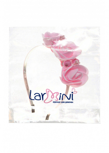 LARMINI Ободок LR-AC-R-3-ROSE-BERRY, цвет розовый