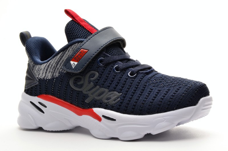 Baas DC6085-2(2422-3) Кроссовки син текстиль