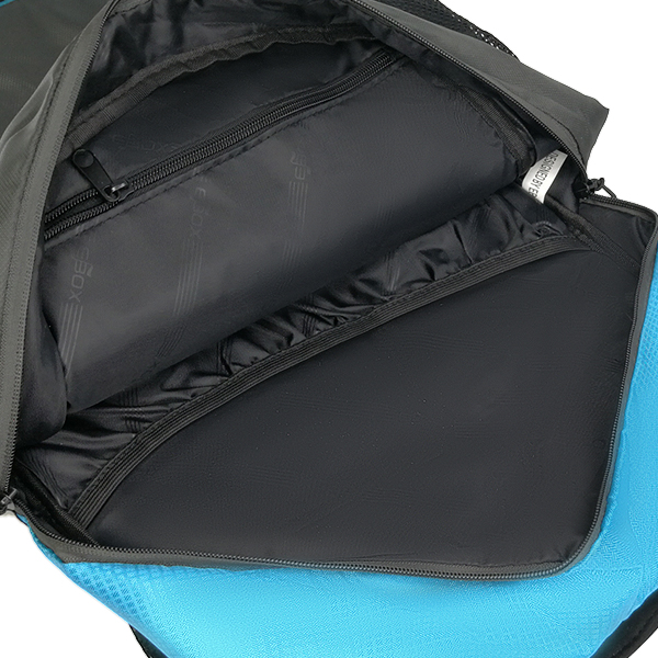 Спортивный рюкзак нейлон. 77215 B-1/9252B grey/blue