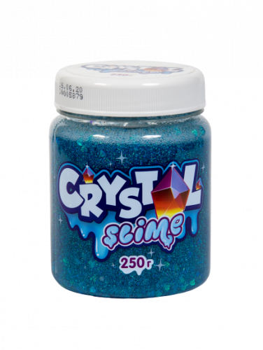 Игрушка ТМ «Slime» Crystal slime, голубой, 250г