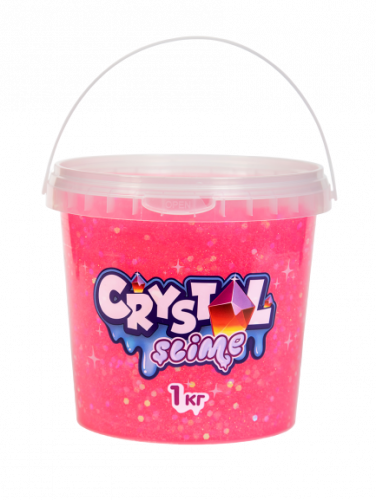 Игрушка ТМ «Slime» Crystal slime, розовый, 1 кг
