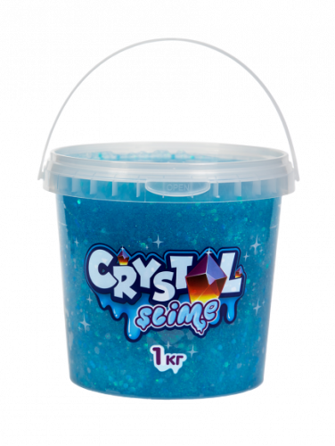 Игрушка ТМ «Slime» Crystal slime, голубой, 1 кг
