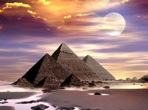 Картина по номерам 40х50 - Египетские пирамиды