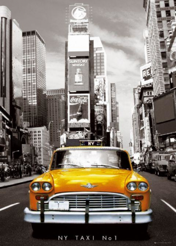 Картина по номерам 40х50 - Нью-Йоркское такси
