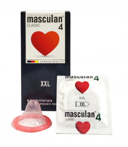 Презервативы увеличенного размера Masculan тип 4 (10 шт.)