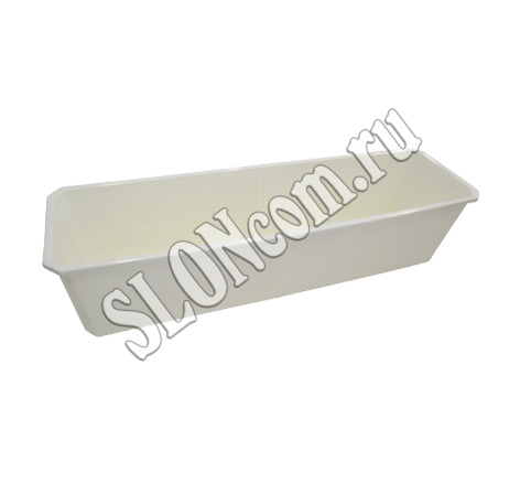 Ящик балконный 60 см, белый. sloncom
