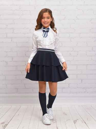 Школьная юбка Рио (ШФ-1811) син