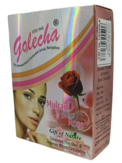 маска-убтан для лица Голеча очищение и омоложение (Golecha Multani Rose Powder) 100гр