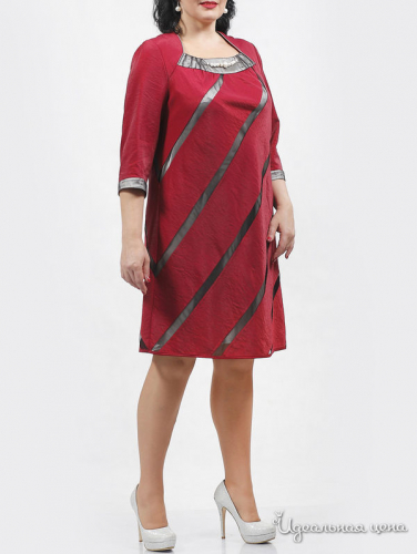 Платье Мадам Рита 567, Красный