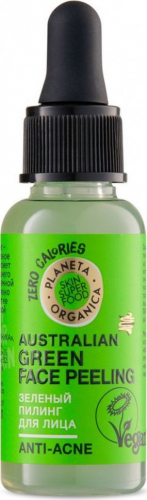 Пилинг Зеленый д/лица 30мл П.Р. Planeta Organica Skin SUPER FOOD
