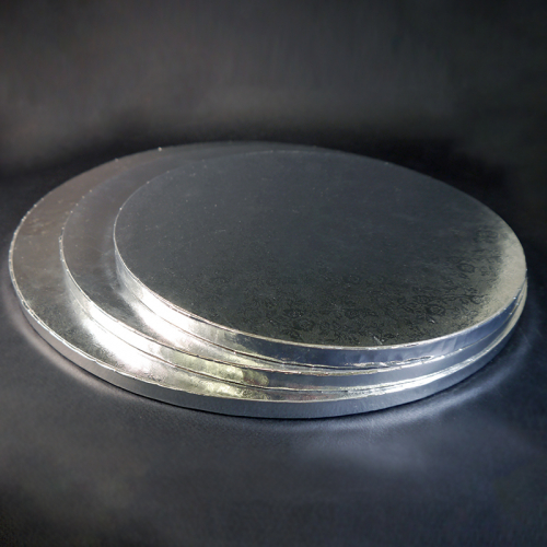 Поднос для торта D 30 см толщина 11 мм, Серебро