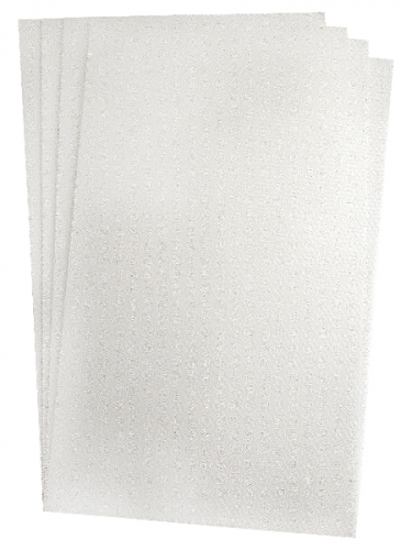 Набор ковриков для полок холодильника «Аккурат», белый