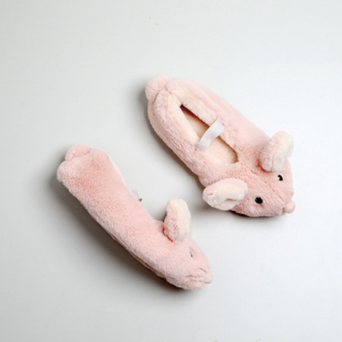 Тапочки детские «Мышки» розовые с задником H10080