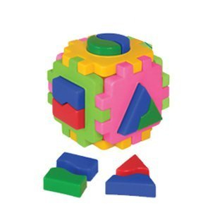 Логич.игрушка Куб умный малыш Логика №1 Т2452 /интелком/