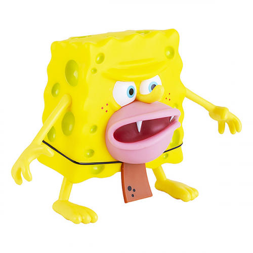 -45% SpongeBob SquarePants игрушка пластиковая 20 см - Спанч Боб грубый (мем коллекция)