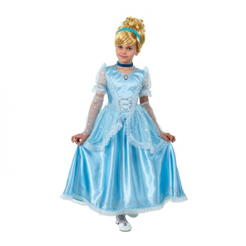 Карнавальный костюм «Принцесса Золушка», текстиль, размер 30, рост 116 см