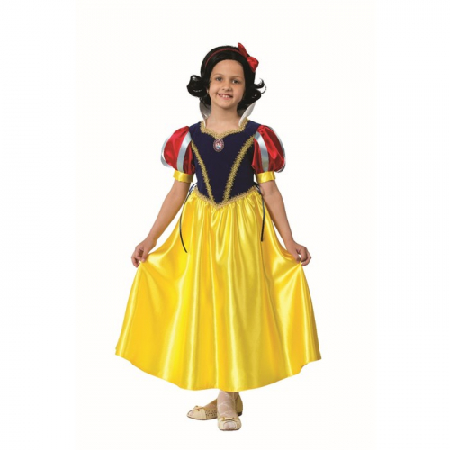 Карнавальный костюм «Принцесса Белоснежка», текстиль, размер 28, рост 110 см