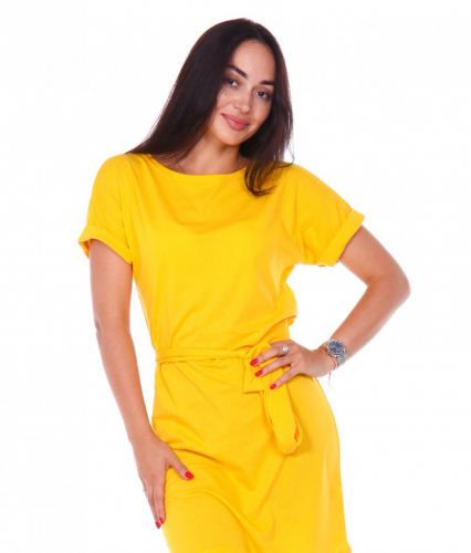 Платье Д525 (желтое)