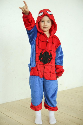 Кигуруми Человек-паук.  Детский