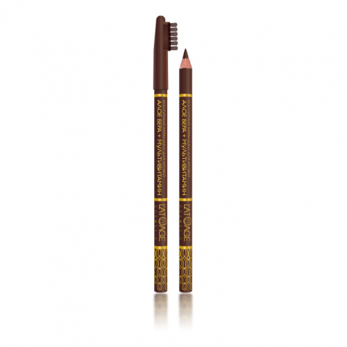 Контурный карандаш для бровей LATUAGE COSMETIC №01(коричневый)