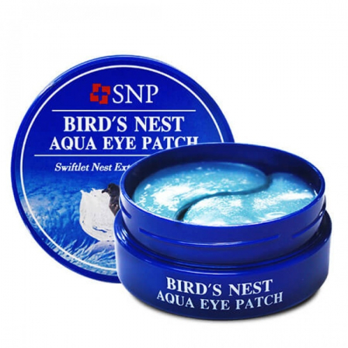 Гидрогелевые патчи для области вокруг глаз SNP Birds Nest Aqua Eye Patch 60 шт. (КОПИИ)