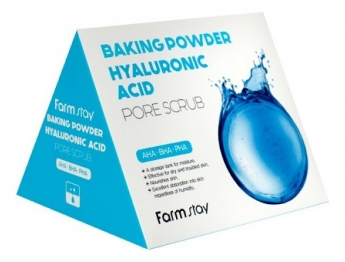 FarmStay Скраб для лица Baking Powder Hyaluronic Acid Pore Scrub Набор 25 шт *7г (КОПИИ)