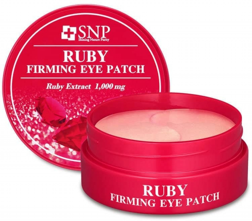Патчи с экстрактом пудры рубина SNP Ruby Firming Eye Patch 60 шт. (КОПИИ)