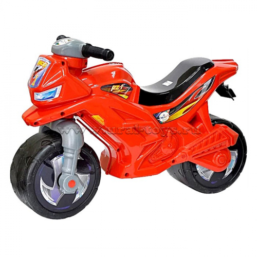 Мотоцикл 2-х колесный красный