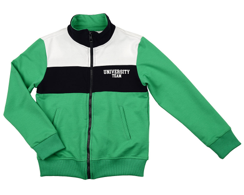 UD 4750(1)зеленый  Fifteen Бомбер (куртка) (122-146см)