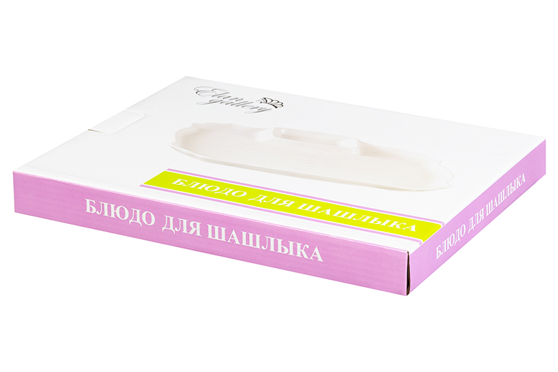 Блюдо д/шашлыка 28*21*2,3 см