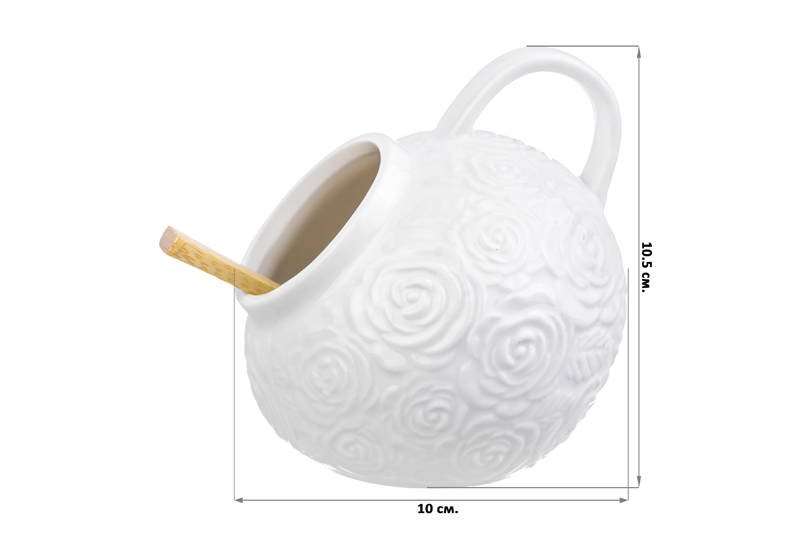 Банка д/соли 10*10*10,5 см 180 мл