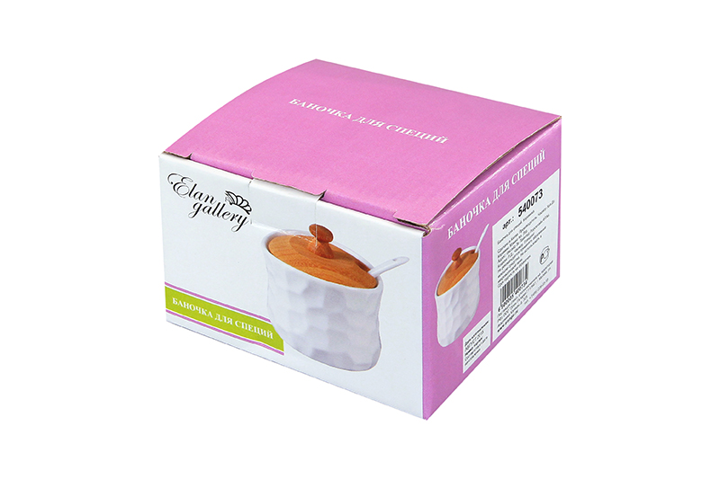 Баночка д/специй 9,5*9*9,5 см 250 мл