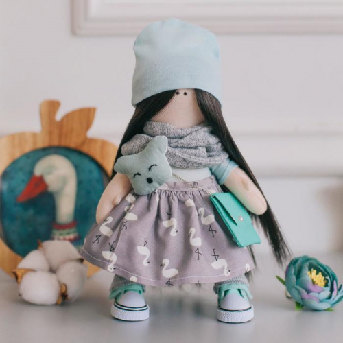 Мягкая кукла Лина, набор для шитья 15,6 × 22.4 × 5.2 см