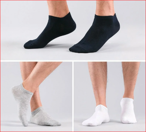 Мужские Летние Укороченные носки (в ассортименте)