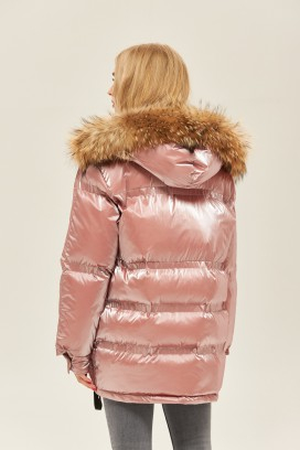 Mila Nova Куртка К-128 Розовая